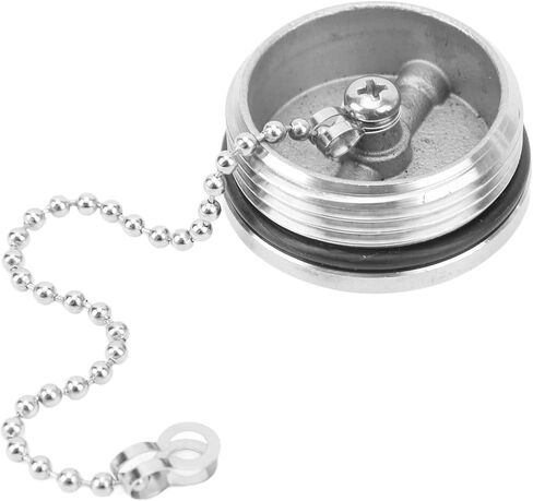 Marine Gas Cap, Resistant Polished Boat Fuel Cap Beautiful Stainless Steel for Yachts for Trucks(1.5in) in Kuwait