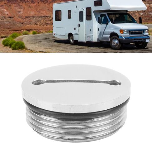 Marine Gas Cap, Resistant Polished Boat Fuel Cap Beautiful Stainless Steel for Yachts for Trucks(1.5in) in Kuwait