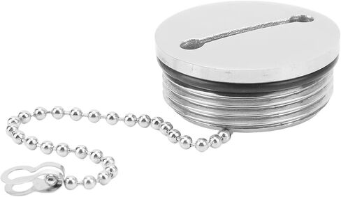 Marine Gas Cap, Resistant Polished Boat Fuel Cap Beautiful Stainless Steel for Yachts for Trucks(1.5in) in Kuwait