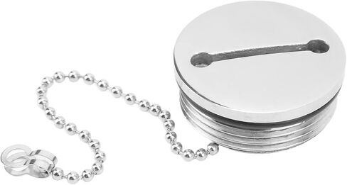 Marine Gas Cap, Resistant Polished Boat Fuel Cap Beautiful Stainless Steel for Yachts for Trucks(1.5in) in Kuwait