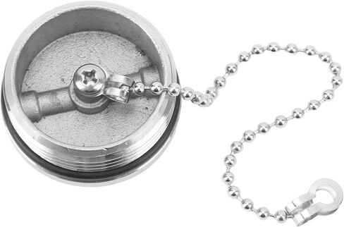 Marine Gas Cap, Resistant Polished Boat Fuel Cap Beautiful Stainless Steel for Yachts for Trucks(1.5in) in Kuwait