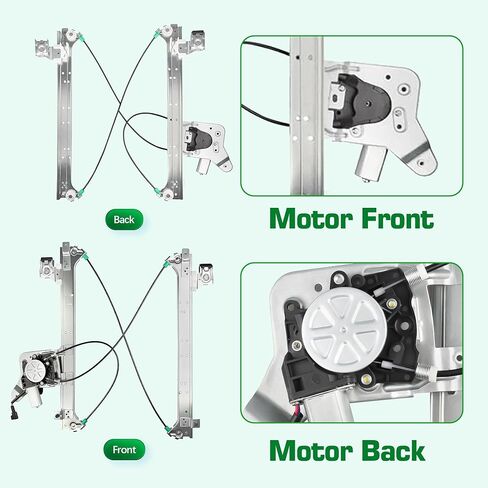 741-579 Power Window Regulator with Motor Rear Right for Chevrolet Silverado/Tahoe/Suburban/Avalanche 1500 2500 3500, for Cadillac Escalade, for GMC Yukon XL/Sierra 2000-2007 in Saudi Arabia