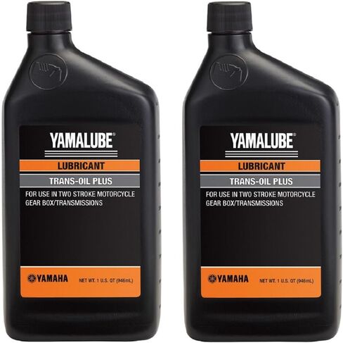 Yamaha Yamalube Transmission Oil Plus for 2 Stroke Gear Box- 2 Quarts, #Acc-Trans-PL-US in Kuwait