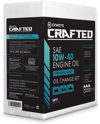 CF-Moto 2016-2025 Uforce/Zforce/Cforce OEM Oil Change Kit CF-852021-00816 in Kuwait
