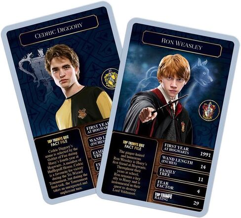 Top Trumps Card Game Harry Potter Witches & Wizards - Family Games for Kids and Adults - Learning Games - Kids Card Games for 2 Players and More - Kid War Games - Card Wars - for 6 Plus Kids in Kuwait