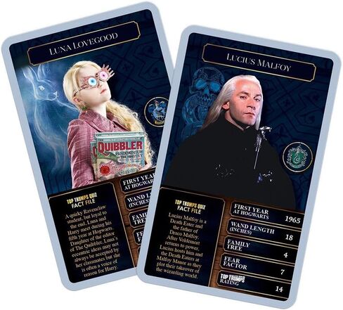 Top Trumps Card Game Harry Potter Witches & Wizards - Family Games for Kids and Adults - Learning Games - Kids Card Games for 2 Players and More - Kid War Games - Card Wars - for 6 Plus Kids in Kuwait