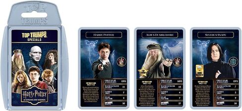 Top Trumps Card Game Harry Potter Witches & Wizards - Family Games for Kids and Adults - Learning Games - Kids Card Games for 2 Players and More - Kid War Games - Card Wars - for 6 Plus Kids in Kuwait
