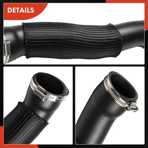 A-Premium Turbocharger Intercooler Hose Compatible with Porsche Panamera 2017 2018 2019 2020, 2.9L in Kuwait
