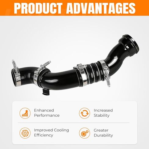 667-300 Cold Side Intercooler Pipe Kit Compatible with Ford F-Series F250 F350 F450 F550 Super Duty 6.7L V8 Diesel 2011-2016 in Saudi Arabia