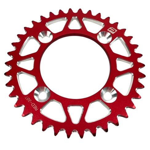 Aluminum 420 Rear Sprocket - RED 38T for CRF110 CRF 110F 2013-2025 (RED, 38T) in Saudi Arabia