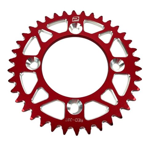 Aluminum 420 Rear Sprocket - RED 38T for CRF110 CRF 110F 2013-2025 (RED, 38T) in Saudi Arabia