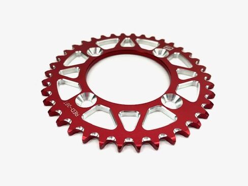 Aluminum 420 Rear Sprocket - RED 38T for CRF110 CRF 110F 2013-2025 (RED, 38T) in Saudi Arabia