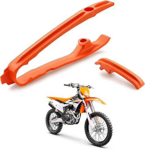 مجموعة حماية منزلق لسلسلة Swingarm من POWERPARTS لـ KTM SX SX-F XC-F XC-W XCF-W XW-F EXC EXC-F 125-500 - يستبدل جزء OEM A46004066000 - A46003053000 in Kuwait