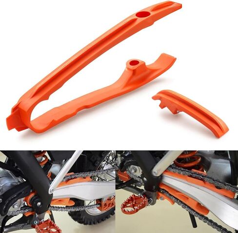 مجموعة حماية منزلق لسلسلة Swingarm من POWERPARTS لـ KTM SX SX-F XC-F XC-W XCF-W XW-F EXC EXC-F 125-500 - يستبدل جزء OEM A46004066000 - A46003053000 in Kuwait