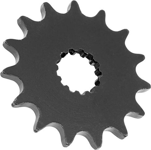 Caltric Black Drive Chain And Sprocket Kit Compatible with Kawasaki Er-6N Er650 2006-2016 in Kuwait