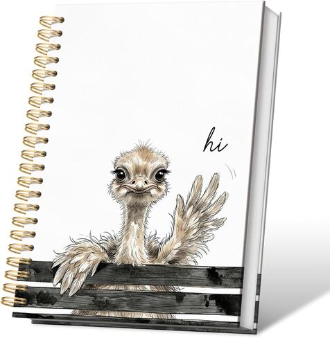 Funny Black Cat Office Notebook for Note Taking, Work Journal for Women Men, Cat Lover Gifts for Women Men, Cute Notebooks for School Supplies, 5.5x8.3 Inch in Kuwait
