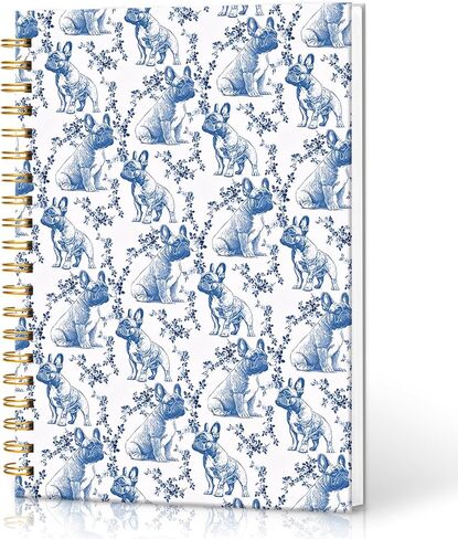 Trendy Tennis Notebook, Preppy Sports Gift, Tennis Racket Print, Cute College Ruled Writing Journal for Home School College, Office and School Supplies, Hardcover Notebook Journal 5.5x8.3 in Kuwait