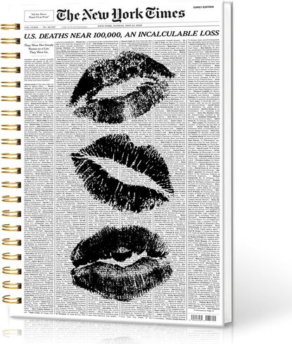 Trendy Tennis Notebook, Preppy Sports Gift, Tennis Racket Print, Cute College Ruled Writing Journal for Home School College, Office and School Supplies, Hardcover Notebook Journal 5.5x8.3 in Kuwait