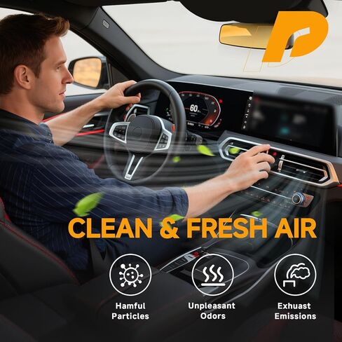 Cabin Air Filter with Activated Carbon - Replacement for CF12150 6081C - Fits 2015-2026 Ford F-150 F-250 F-350 Expedition Navigator - Odor Elimination Premium Truck Filter in Saudi Arabia