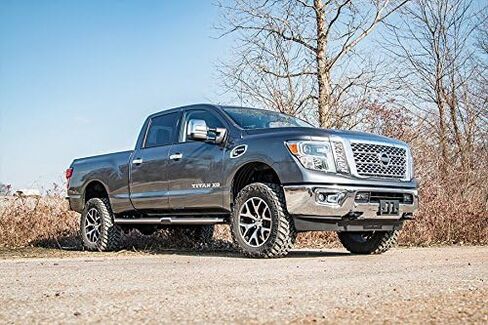 Rough Country 2" Billet Aluminum Lift Leveling Kit for 2016-2024 Titan XD - 868 in Kuwait