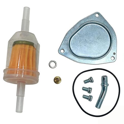 Carb Throttle Cable Nut Cover Screw Guide Carburetor Side Cover Plate Gasket Kit for Yamaha Raptor 700 700R, Includes Throttle Guide and Screws in Saudi Arabia