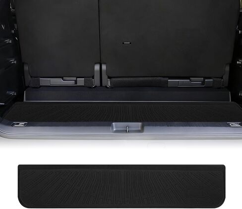 Cargo Liners Backrest Mat for Toyota Sequoia Accessories 2023-2026 with Hook&Loop Rear Trunk Mat Rear Seat Back Cover Protector All Weather Anti-Slip Split Dog Liner 4 PCS in Kuwait