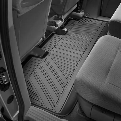 Vanseno Floor Mats & Cargo Liners for 2012-2017 Honda Odyssey 7/8 Seats Floor Liner Trunk Mat TPE All Weather Protection for 2012 2013 2014 2015 2016 2017 Honda Odysse Accessories in Saudi Arabia
