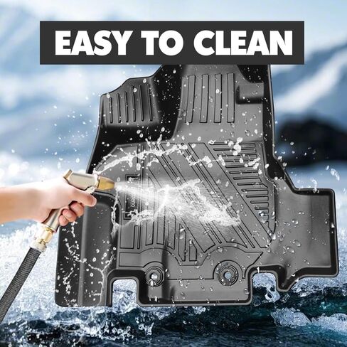 Vanseno Floor Mats & Cargo Liners for 2012-2017 Honda Odyssey 7/8 Seats Floor Liner Trunk Mat TPE All Weather Protection for 2012 2013 2014 2015 2016 2017 Honda Odysse Accessories in Saudi Arabia