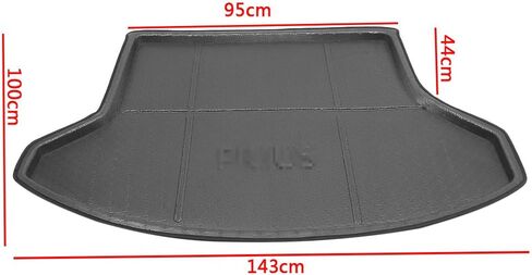 Cargo Liner Rear Cargo Tray Trunk Floor Mat Compatible for Toyota Prius 2008 2009 2010 2011 2012 2013 2014 2015 Black in Kuwait