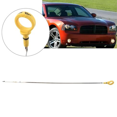 Engine Oil Dipstick Compatible with Dodge for Charger for Magnum 2005 2006 2007 2008 675mm Car 5.7L Engine Oil Level Dipstick 04792872AC in Kuwait