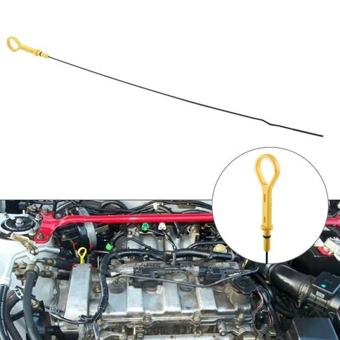 Engine Oil Dipstick Compatible with Mazda for 626 1993-2002 for MX-6 1993-1997 for Protege 1999-2003 FS0110450A 565mm Car Engine Oil Dipstick in Kuwait