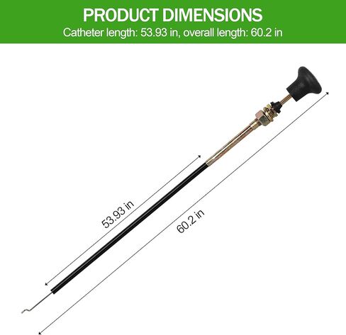 290-610 استبدال كابل خنق الدفع لجزازات Bad Boy Zero Turn، يستبدل 054-8017-00 054801700، متوافق مع CZT، CZT Elite، MZ، MZ Magnum، Maverick، Outlaw، Outlaw XP، ZT، ZT Elite in Kuwait