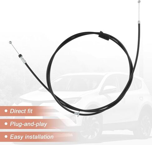 No.912-481/5363042110 كابل تحرير مزلاج غطاء السيارة الأمامي 75.7 بوصة لسيارة Toyota RAV4 2013 2014 2015 2016 2017 2018 استبدال غطاء مزلاج سلك مجتذب 53630-42110 in Kuwait