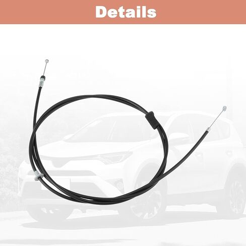 No.912-481/5363042110 كابل تحرير مزلاج غطاء السيارة الأمامي 75.7 بوصة لسيارة Toyota RAV4 2013 2014 2015 2016 2017 2018 استبدال غطاء مزلاج سلك مجتذب 53630-42110 in Kuwait