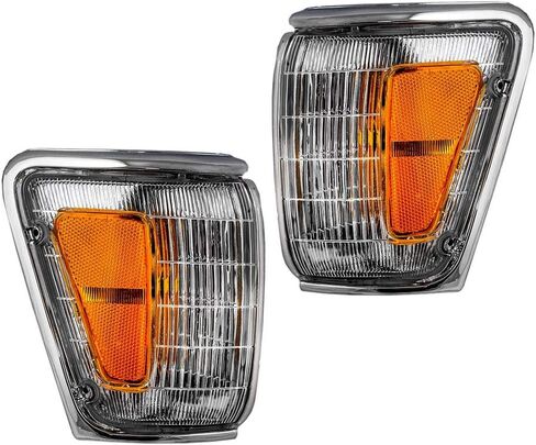تركيبات EPIC LIGHTING OE Fitting Park Side Marker Signal Lights متوافقة مع 1989-1991 Pickup 4Runner زوج السائق الأيسر والركاب الأيمن in Kuwait