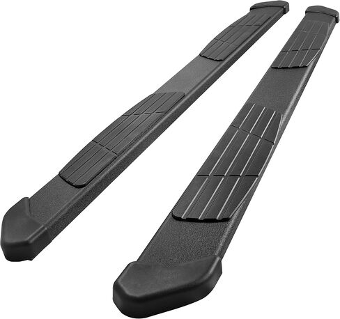 Running Boards Compatible with 2022-2026 Toyota Tundra Double Cab Extended Cab, Tundra Running Boards Side Steps Step Bars, Black and Carbon Steel. in Saudi Arabia