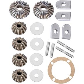 Differential Diff Gear Upgrades Part for Arrma 1/7 Felony Limitless Infraction Fireteam Mojave 6S BLX 1/8 Typhon Notorious Kraton Outcast 6S BLX,Metal Differential Diff Gear Set