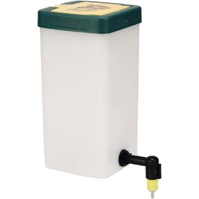 Olba B.V. Plastic Drinking Bottle with Hinged Lid, 1 Litre