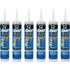 Dap 18362 Crystal Clear DAP 3.0 Window, Door, Trim & Siding Sealant6