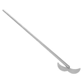 SOLUSTRE Stainless Steel Stirring Paddle Stainless Steel Stirring Bar -Blade Stirring Rod Electric Tools Electric Stirrer Mixing Tool Stirring Sticks Chemistry Experimental Stirrer