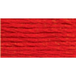 DMC 117-606 Six Stranded Cotton Embroidery Floss, Bright Orange Red, 8.7-Yard