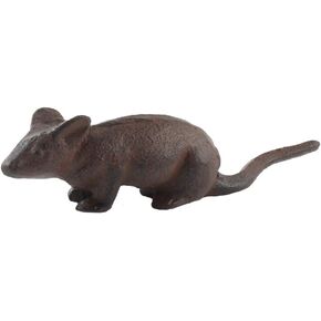 Treasure Gurus Mini Cast Iron Mouse Metal Paperweight Mice Figure Desk Decor