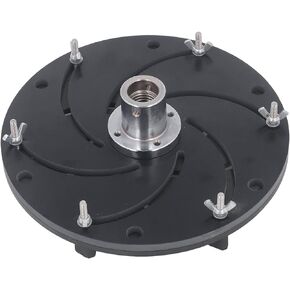 Woodwork Chuck, Woodworking Longworth Chuck Aluminum Alloy Black Wear Resistant M33 for Milling Machines (300mm)