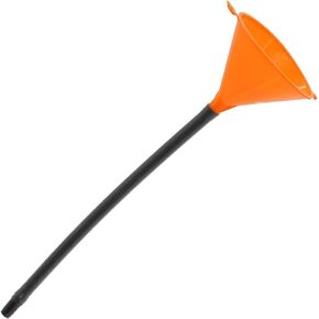 LubriMatic 75-101 Plastic Funnel w/ 13" Hose - 9 Ounce