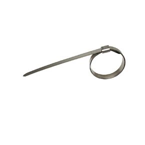 BAND-IT JS2429 Junior 1/4" Wide x 0.020" Thick, 1" Diameter, 201 Stainless Steel Smooth I.D. Clamp (100 Per Box)