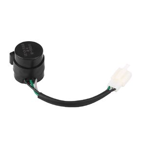 Aramox Motorcycle Turn Signal Flasher, LED Turn Indicator Light Flasher Blinker for GY6 50cc to 250cc Motorcycles Scooters Moped ATV, 3-Pin Round Electronic Turn Signal Flasher Relay
