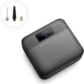 ضاغط هواء لايت 70 ماي، منفاخ إطارات محمول، مضخة هواء 12 فولت تيار مستمر للسيارات، ضاغط إلكتروني سريع، 160 رطل لكل بوصة مربعة مع مقياس الضغط in Kuwait