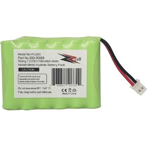 ZZcell® Battery Replacement for Intrusion,8DLLKP500, 8DLTSSCBASE1, 8DLWLTP100, LKP500 Lyric, TSS Keypad, WLTP100, ADT Alphanumeric Keypad. (Please Check Part Number)