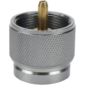 محول موقد التخييم من البروبان إلى محول البيوتان في الهواء الطلق، مدخل خزان صغير من البروبان EN417، مخرج صمام ليندال، رمادي in Kuwait