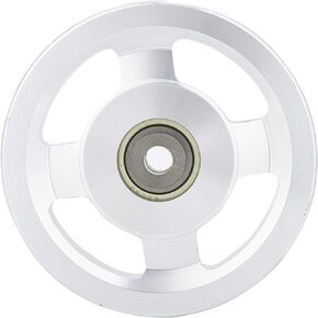 Yosoo Fitness Pulley Wheel, Universal Aluminum Alloy Bearing Pulley Wheel Gym Diameter 90mm&115mm for Exercise Strength Training Accessory